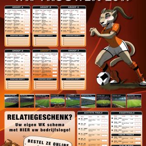 WK speelschema kalender